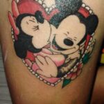 mickey and minnie mouse