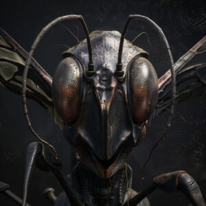 A.I INSECT HEAD #10