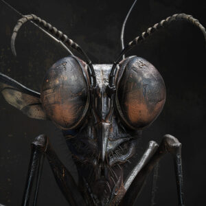 A.I INSECT HEAD #7